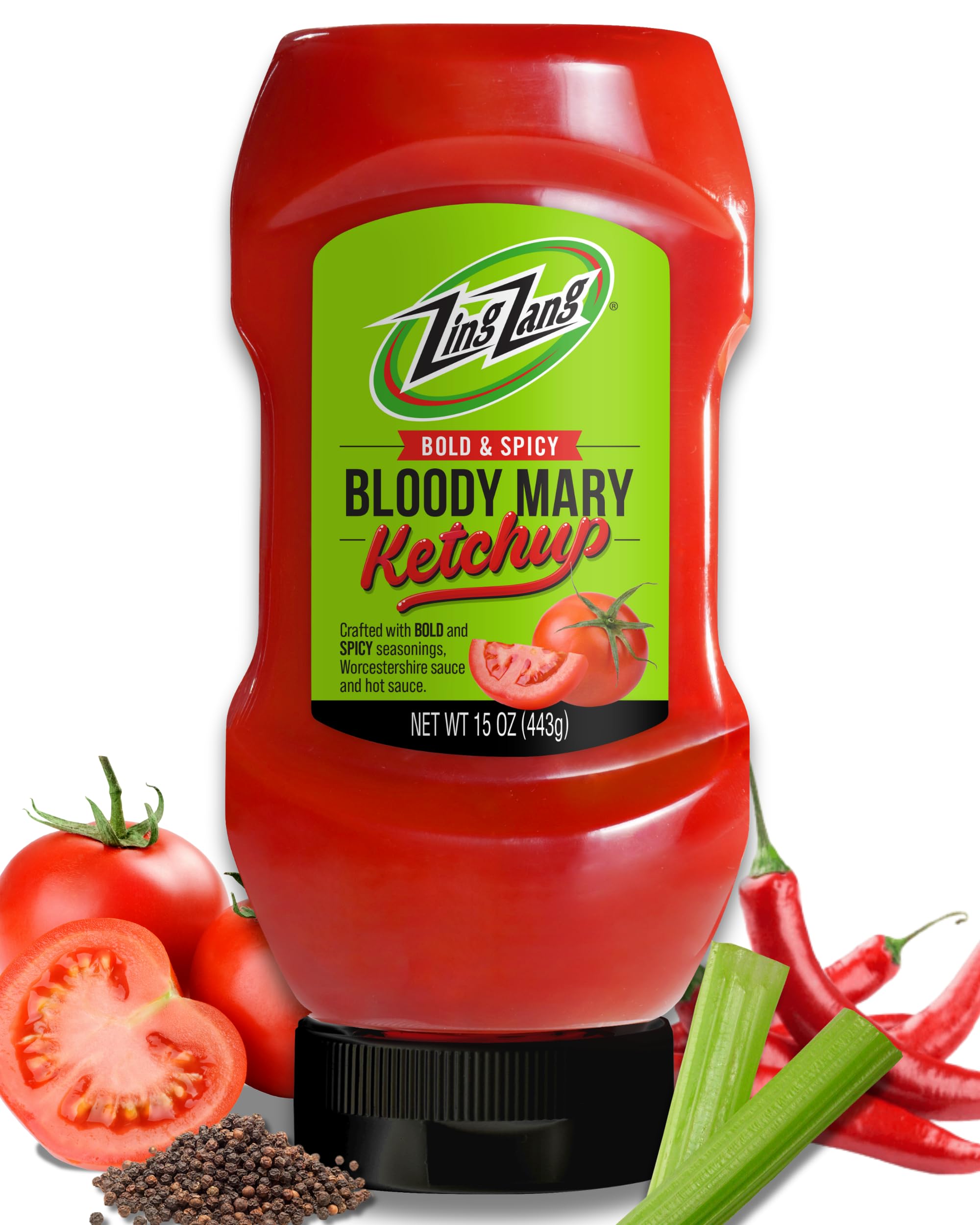 Amazon.com: Zing Zang Bloody Mary Ketchup, Tomato Ketchup with